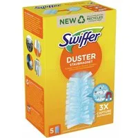 Swiffer Staubwischer 1x Swiffer Staubmagnet Tücher Nachfüllpackung, 5 Stück (1-St)