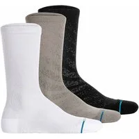 Stance Kurzsocken Unisex Socken 3er Pack Nylon Run Light Tab Crew (Packung, 3er Pack)
