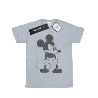 Disney - "Mickey Mouse Angry" T-Shirt für Herren (Grau)