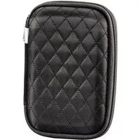Hama Etui Speicherkarten-Tasche Case Etui Bahia Schwarz, Etui für 8x SD SDHC MMC xD CF MS Karte, USB-Sticks und 6x Batterien