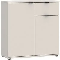 FORTE Kommode Ganymede, Kommode, Stauraum, Schublade, Metallgriffe, 4 Dekore, Breite 80,1cm