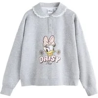 Next Sweater Langärmeliges Sweatshirt mit Rüschenkragen (1-tlg)
