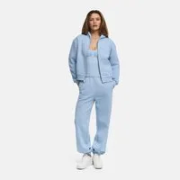 cfab (creamy fabrics) Sweatjacke Everyday Relaxed Fit Zip Hoodie-Baby Blue-XL (1-tlg)