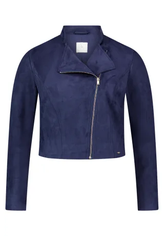 Betty & Co - Bikerjacke dunkelblau - Gr. - 36