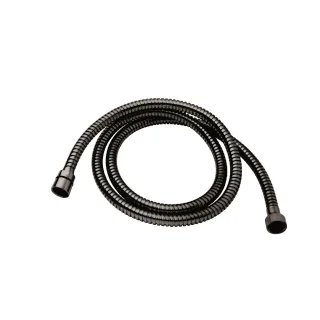 Herzbach spa ix pvd metallbrauseschlauch 160 black, Black Steel, 21.936300.1.40 21.936300.1.40