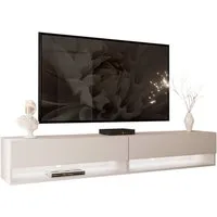 Lookway Lowboard CALANTE 180 cm RTV Hängeschrank mit LED-Beleuchtung