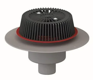 DALLMER Notablauf SuperDrain 62 PVC, DN 70, 671561 671561