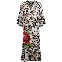 Key Largo Druckkleid WD MONOBROW v-neck (1-tlg)