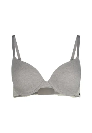 SKINY - SKINY Damen Schalen BH Classicotton grey melange