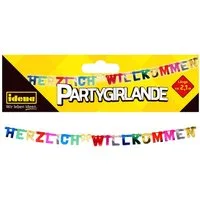 Idena Girlande Idena Girlande Herzlich Willkommen 210cm FSC-Mix
