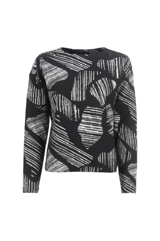squesto - Sweatshirt 1/1 black - Gr. - 40