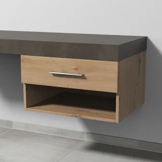 Sanipa Anbau-/Solitärschrank 2morrow (G2354) 340x600x520 Eiche-Natural-Touch, G235485 G235485