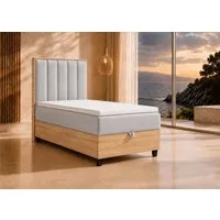 Best for Home Boxspringbett Boxspringbett Trinity K-10 mit Bettkasten & Komfort Topper T30 (70x200 80x200 90x200 100x200 cm), Verschiedene Liefermöglichkeiten, TOP Preis-Leistungs-Verhältnis