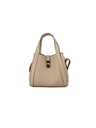 Giulia Monti Tote Bag Grau Beige