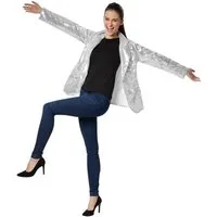 dressforfun Blouson Pailletten-Jackett Damen