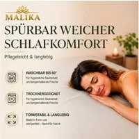 Malika Spannbettlaken aus 100% Baumwolle, 90-100x200, Beige, Jersey Baumwolle, Gummizug: Ja, (1 Stück), Allergikergeeignet, Pflegeleicht und Atmungsaktiv