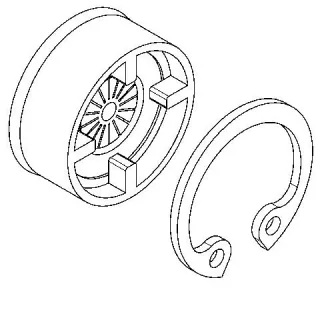 KWC Aquarotter Durchflussmengenregler, 6l, für Duschkopf, 2000104701, 2000104701 2000104701