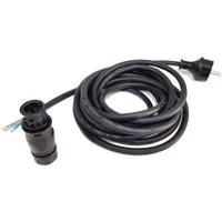 TRANGO Wechselrichter, (IP44 Schuko-Stecker inkl. Betteri BC01 Female Stecker, ST-0108-3M+F - 3 Meter Gummikabel für Mikro-Wechselrichter), für Hoymiles Deye Envertech Huayu Bosswerk
