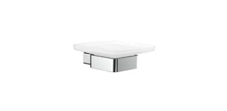 emco Loft Seifenhalter Glasteil satiniert, chrom, 053000100 053000100