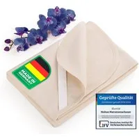 Matratzenschoner Blumtal Molton Atmungsaktive Premium Matratzenauflage Blumtal, 100% Baumwolle, Zertifizierte Qualität