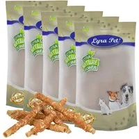 Lyra Pet 5 kg Lyra Pet® Kaurollen mit Hühnerbrust ca. 30-34 cm Huhn, Ergänzungsfutter für: Hund