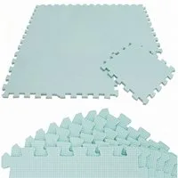 LittleTom Puzzlematte ab dem 1. Tag - 9 Teile Baby Spielmatte - 30 x 30 Kinder Krabbelmatte, (9-tlg), Spielunterlage für Babys und Kleinkinder - Kinderzimmer Puzzleteppich