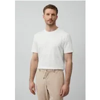 s.Oliver Kurzarmshirt T-Shirt T-Shirt mit Crew Neck aus mercerisiertem Baumwolljersey