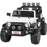 COSTWAY Elektro-Kinderauto 12V, mit 2 Sitzen