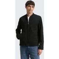 TOM TAILOR Sakko Blazer Piqué Blouson Jacke mit Bomberkragen