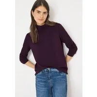 CECIL Stehkragenpullover mit großem Kragen
