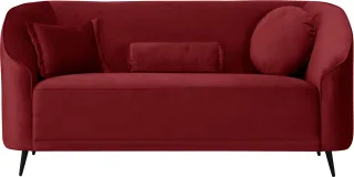 Home affaire 2-Sitzer "Ashly" in 3 Bezugsvarianten, Bouclé, Samtoptik und Struktur weich.