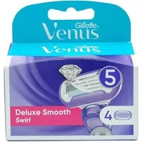 Gillette Venus Rasierklingen Deluxe Smooth Swirl, 4-tlg., 4er Pack