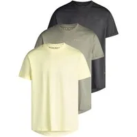 DENIMFY T-Shirt Herren Basic Shirt DFDiego 3er Set Regular Fit (Vorteilspack, 3-tlg) Kurzarm Tee Shirt mit Rundhalsausschnitt aus 100% Baumwolle