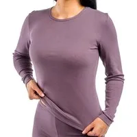 HERMKO Unterziehshirt 17830 Damen langarm Unterhemd woman longsleeve Shirt Baumwolle / Modal