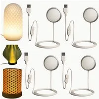 TronicXL 3D-Drucker 4 Stück LED Kit für Bambulab 3D Druck Drucker Zubehör P1P P1S A1 Mini, Kit für Lampe Lampen LED LAMP KIT 001