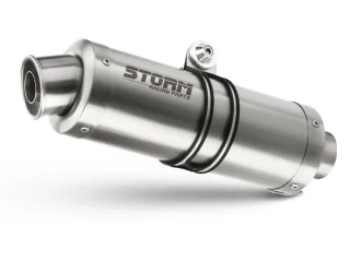 Sport Auspuff GP Storm by MIVV Kawasaki EX 250 R Ninja Bj. 2008-2013 mit ABE