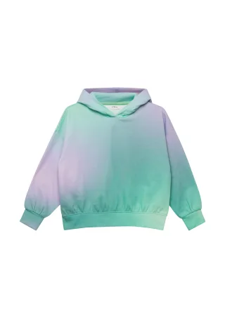 s.Oliver - Sweatshirt türkis/mehrfarbig - Gr. - 176