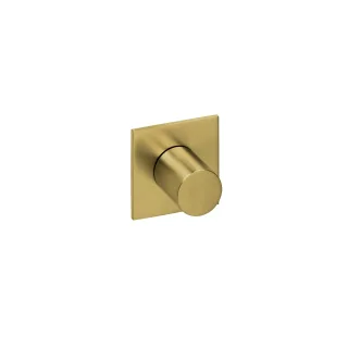 Herzbach xl Vario farbset eckig griff rund brass, Brass Steel, 21.958750.2.41 21.958750.2.41