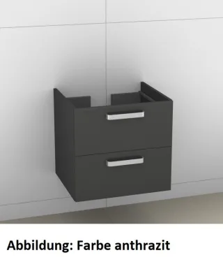 Artiqua 414 Waschtischunterschrank für Subway 613665, 613667, Eiche Weiß quer NB, 414-WU2L-V16-7185- 414-WU2L-V16-7185-440