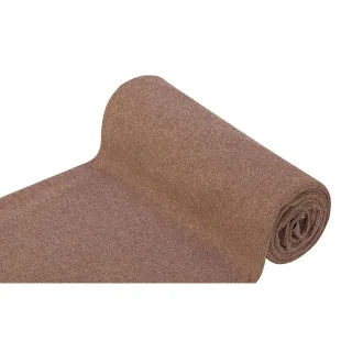Rippen-Bündchenstoff "Comfort", taupe-melange