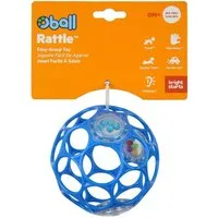 OBALL Greifspielzeug oball Babyspielzeug Rattle blau