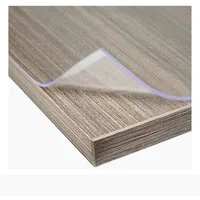 AYLO Tischdecke PVC Premium Tischdecke Tischschutz Tischmatte glasklar, transparent (Größen wählbar), durch die Folie sind Ihre Tische geschützt vor Kratzern und Flecken