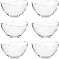 LEONARDO Müslischale LOOP, Glas, (Set, 6-tlg), 15 cm, 270 ml