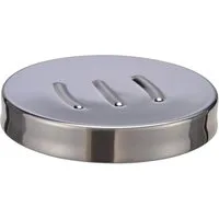 GartenHero Seifenschale Seifenschale Edelstahl Seifenablage Seifenaufbewahrung Seife Bad, Ø 11 cm