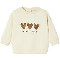 vertbaudet Sweatshirt mit Message-Print & Recycling-Polyester