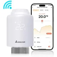 Salcar Heizkörperthermostat Smartes WiFi Heizungsthermostat, (1 St)