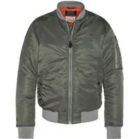 Schott NYC Bomberjacke AIRFORCERS MA-1 Ikonischer Fliegerjacke aus recyceltem Nylon, Men & Unisex möglich