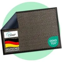 Floordirekt Fußmatte SKY Novo, enorm rutschfeste TPE-Rückseite, effektive Schmutzaufnahme, Rechteckig, Höhe: 7 mm, In- & Outdoor Schmutzfangmatte, saugstarker Flor, 30° Maschinenwäsche