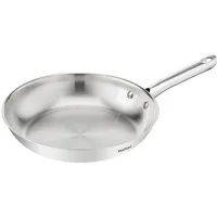Tefal Bratpfanne Duetto On, Edelstahl (1-tlg), unversiegelt, Induktion, genieteter Griff, backofengeeignet