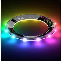 TOSY TOSY Flying Ring / Disc –mit LED, (Mehrfarbig), superhell, Lost-Mode Magnetspielbausteine